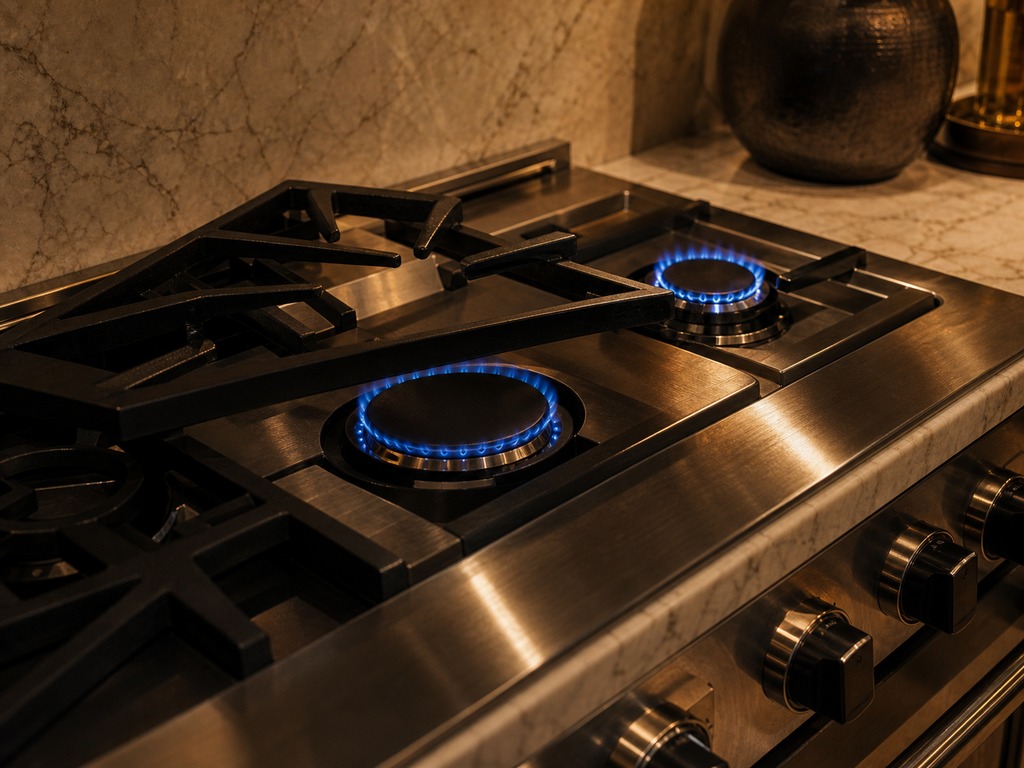 Viking cooktops & rangetops repair in an Atherton estate kitchen