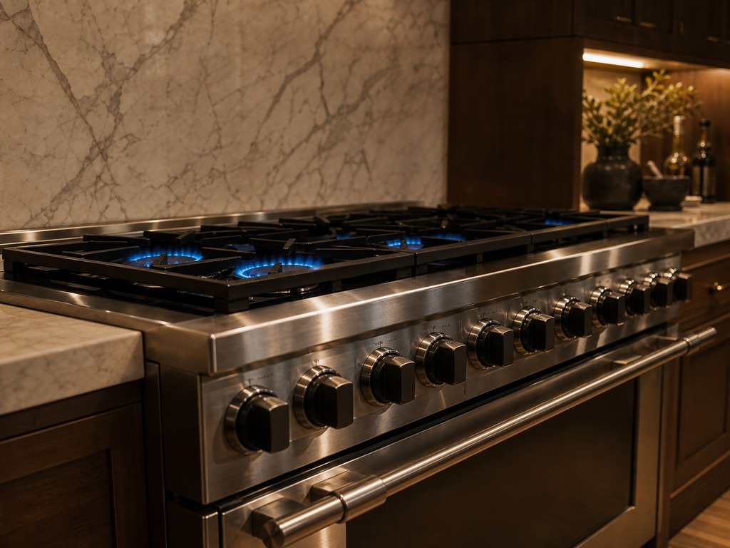 Viking professional ranges repair in an Atherton estate kitchen